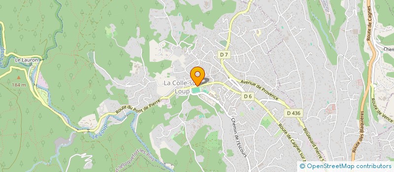 localisation de l'entreprise LE23RAYGORBELLA à LA COLLE-SUR-LOUP
