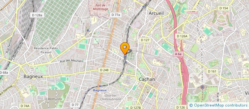 localisation de l'entreprise LE35  CACHAN