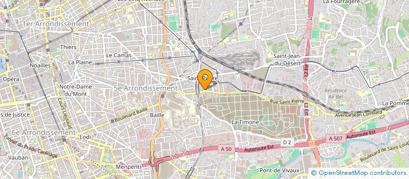 localisation de l'entreprise LE6VIN à MARSEILLE
