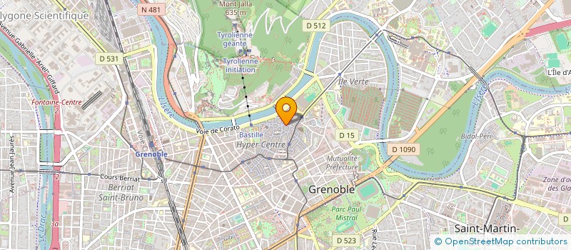 localisation de l'entreprise LEA à GRENOBLE