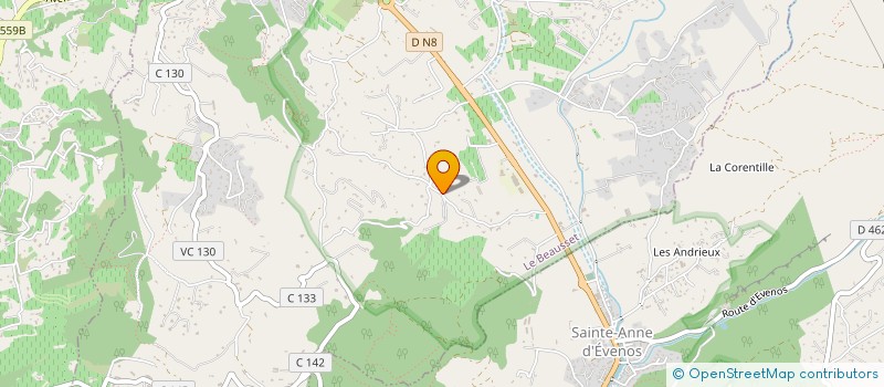 localisation de l'entreprise LEA  LE BEAUSSET