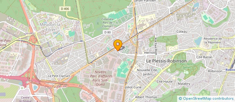 localisation de l'entreprise LEA à CLAMART