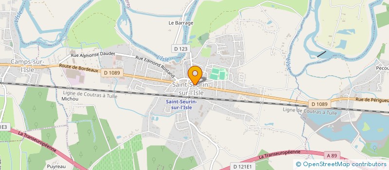 localisation de l'entreprise LEA  SAINT-SEURIN-SUR-L'ISLE