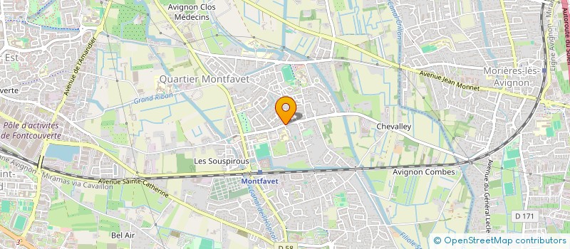 localisation de l'entreprise LEA  AVIGNON