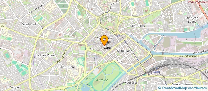 localisation de l'entreprise LEA à CAEN