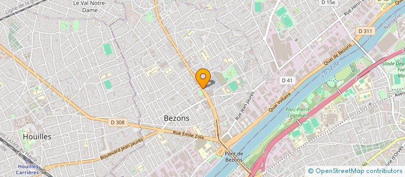 localisation de l'entreprise LEA à BEZONS