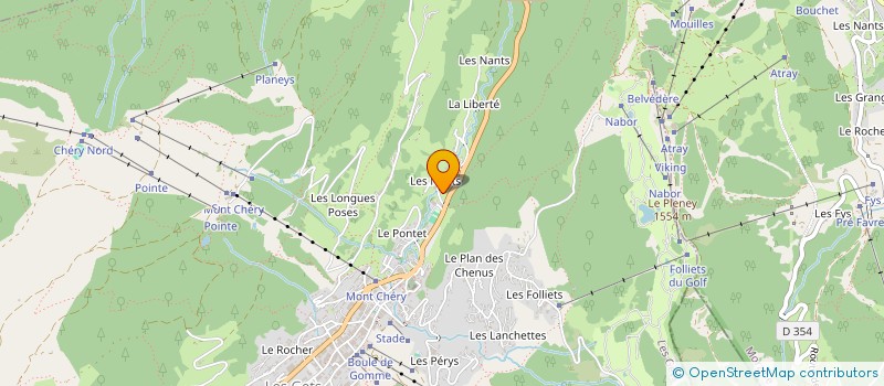 localisation de l'entreprise LEA  LES GETS