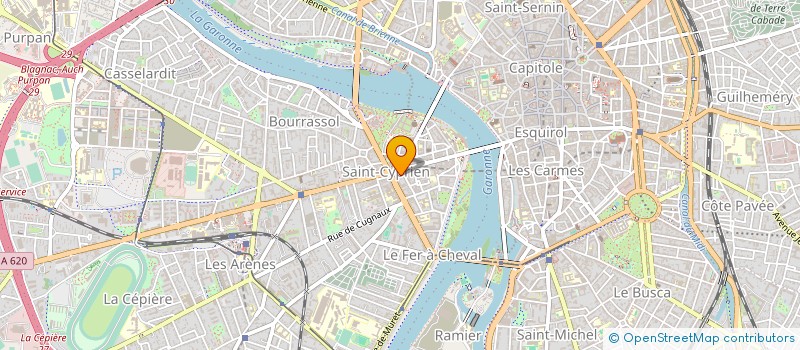 localisation de l'entreprise LEA à TOULOUSE