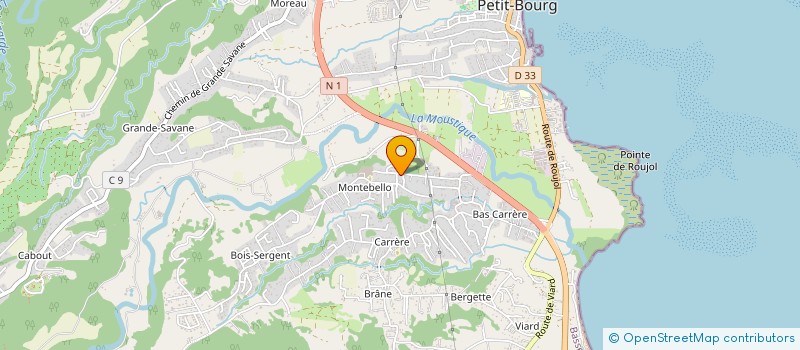 localisation de l'entreprise LEA à PETIT-BOURG