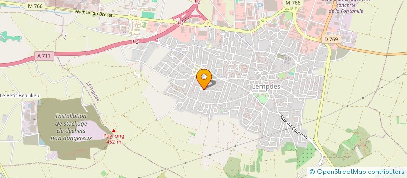 localisation de l'entreprise LEA  LEMPDES