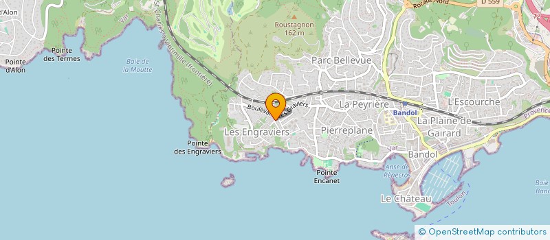 localisation de l'entreprise LEA  BANDOL