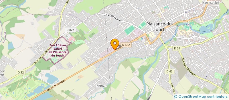 localisation de l'entreprise LEA  PLAISANCE-DU-TOUCH