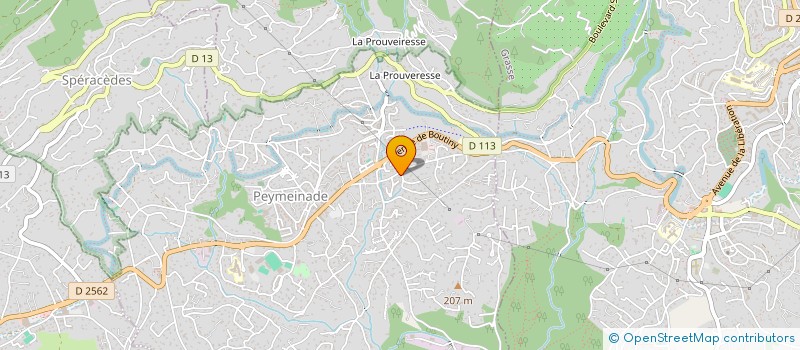 localisation de l'entreprise LEA  PEYMEINADE