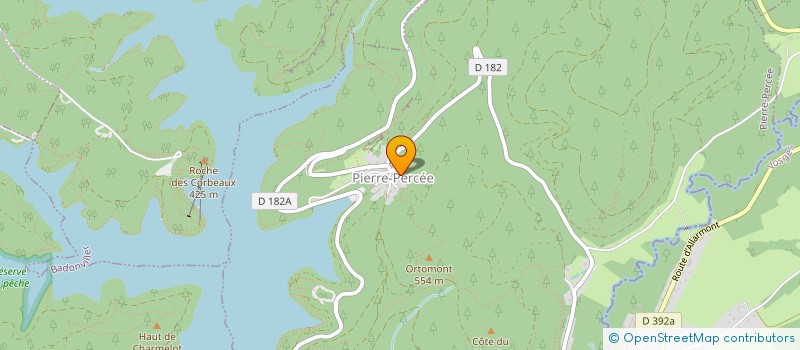 localisation de l'entreprise LEA  PIERRE-PERCEE