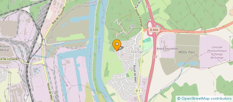 localisation de l'entreprise LEA  ILLANGE