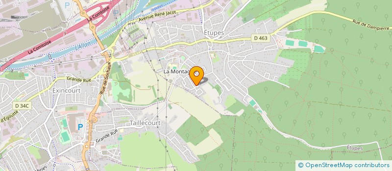 localisation de l'entreprise LEA  ETUPES