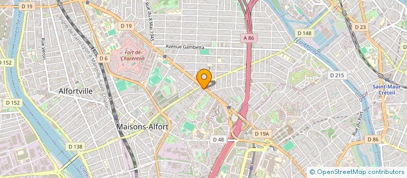 localisation de l'entreprise LEA - BRODOWSKI ASSURANCES à MAISONS-ALFORT