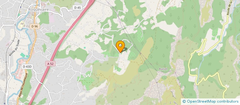 localisation de l'entreprise LEA CAPITAL  ROQUEVAIRE