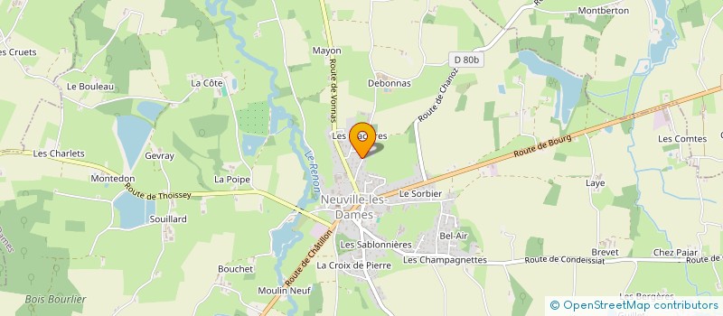 localisation de l'entreprise LEA & CO  NEUVILLE-LES-DAMES