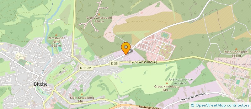 localisation de l'entreprise LEA COMPOSITES EST  BITCHE