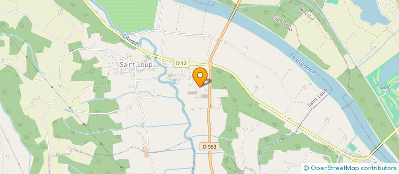 localisation de l'entreprise LEA COMPOSITES SUD OUEST  SAINT-LOUP