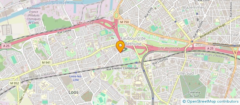 localisation de l'entreprise LEA CONSEILS à LILLE