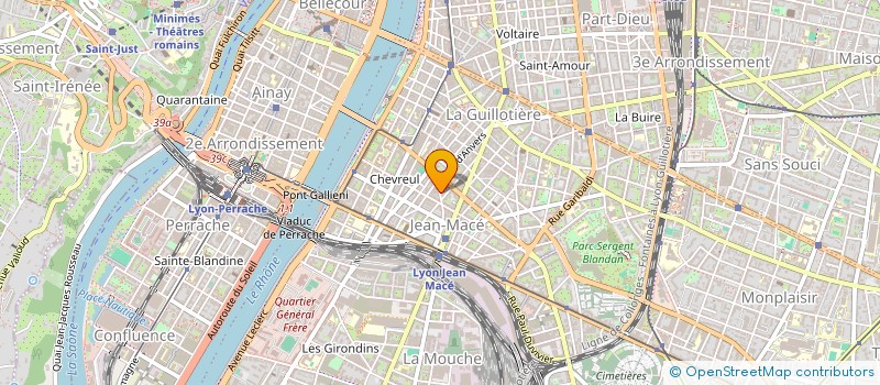 localisation de l'entreprise LEA DEVELOPPEMENT  LYON