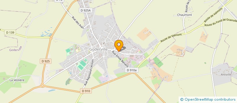 localisation de l'entreprise LEA DIFFUSION à GODERVILLE