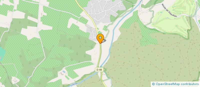 localisation de l'entreprise LEA.G  VIDAUBAN