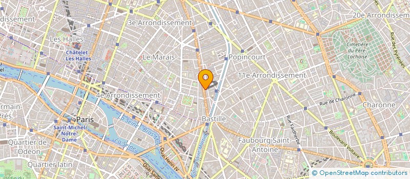 localisation de l'entreprise LEA INVEST  PARIS