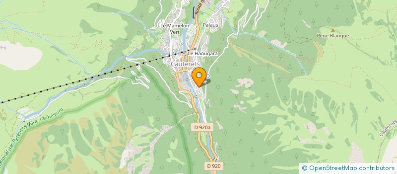 localisation de l'entreprise LEA JULIETTE  CAUTERETS