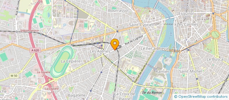 localisation de l'entreprise LEA - LES ECONOMISTES ASSOCIES à TOULOUSE