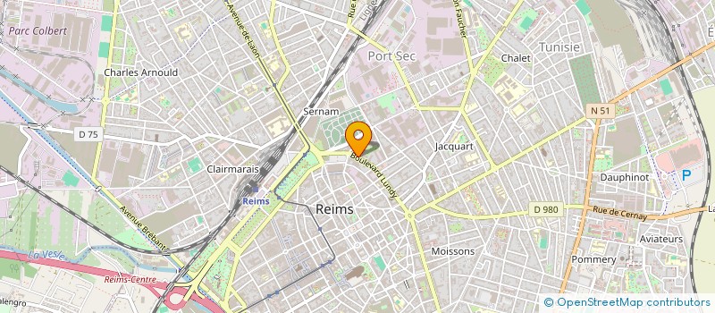 localisation de l'entreprise LEA LOGHAN  REIMS