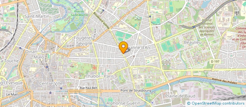 localisation de l'entreprise LEA LOUISE CONSULTING  RENNES