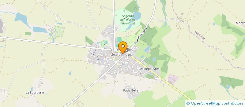 localisation de l'entreprise LEA LUCAS  SAINT-JULIEN-DES-LANDES