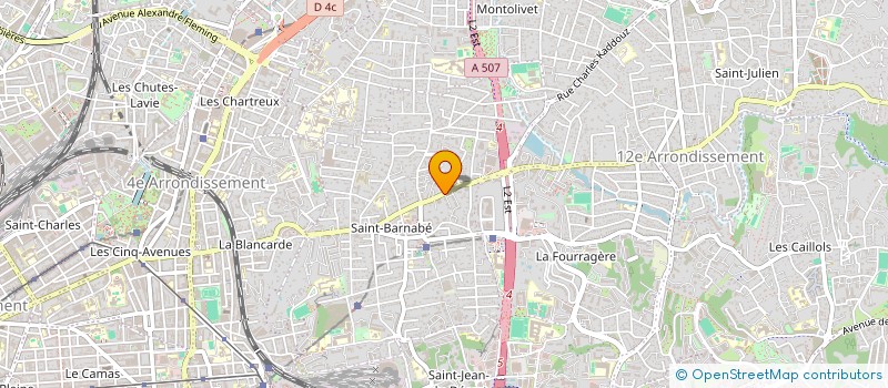 localisation de l'entreprise LEA-MARIE à MARSEILLE