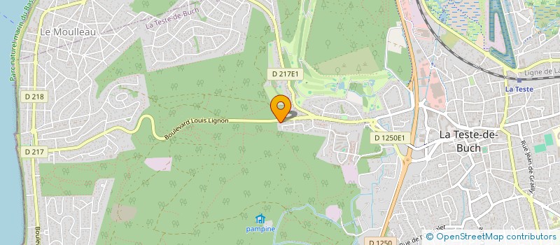 localisation de l'entreprise LEA MARIE à LA TESTE-DE-BUCH