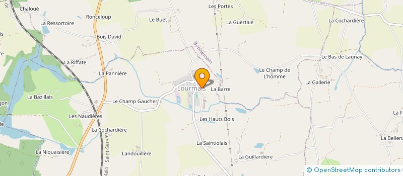 localisation de l'entreprise LEA-MATHEO  LOURMAIS