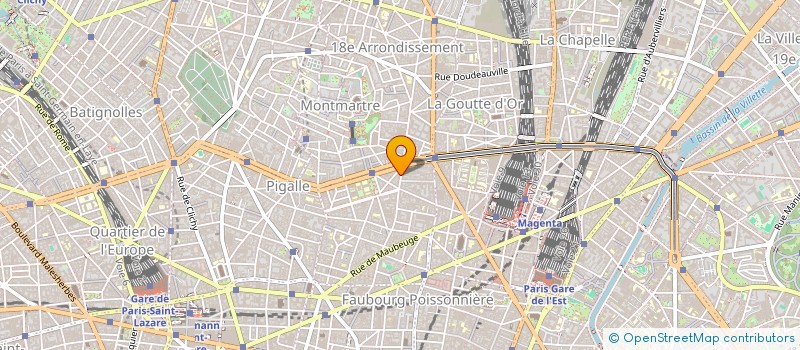 localisation de l'entreprise LEA PRIMEUR  PARIS