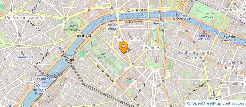 localisation de l'entreprise LEA PRODUCTIONS à PARIS
