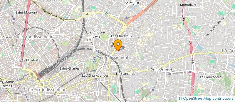 localisation de l'entreprise LEA'S à MARSEILLE