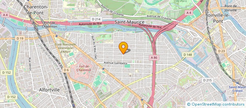 localisation de l'entreprise LEA SACHA 22 à MAISONS-ALFORT