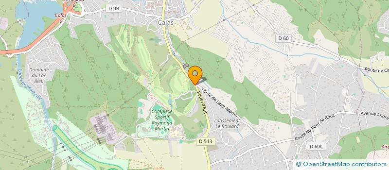 localisation de l'entreprise LEA SAP  CABRIES