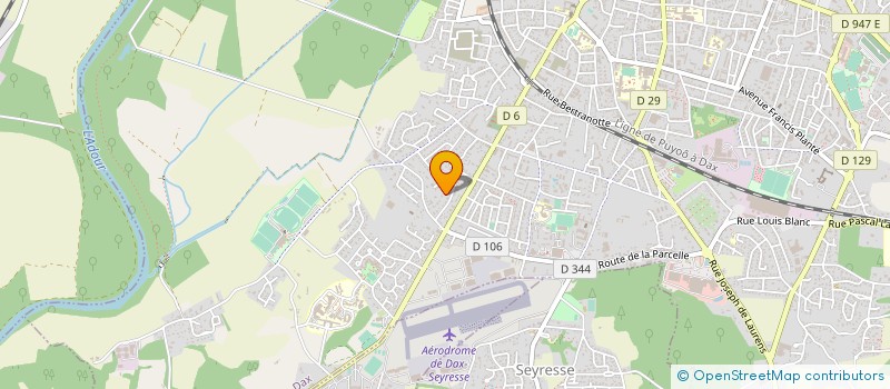 localisation de l'entreprise LEA SERVICES  DAX