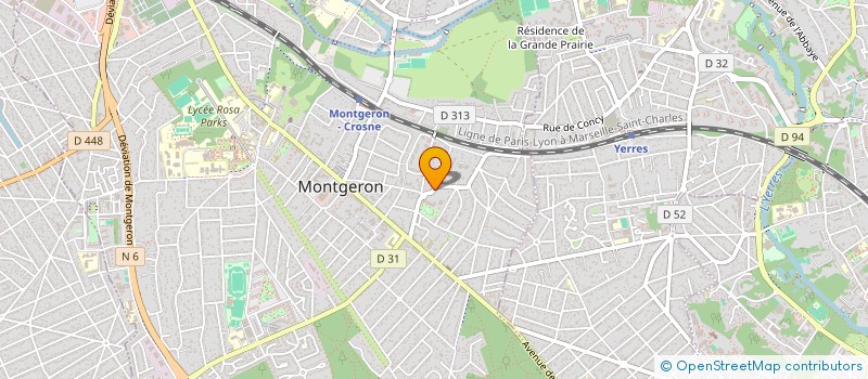 localisation de l'entreprise LEA SOLIDARITE FEMMES à MONTGERON