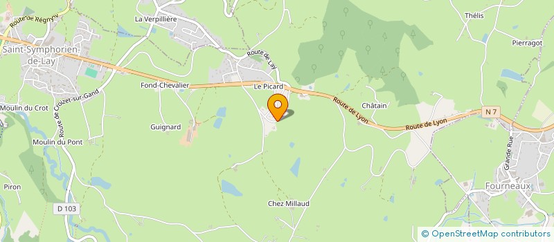 localisation de l'entreprise LEA - THEO  LAY