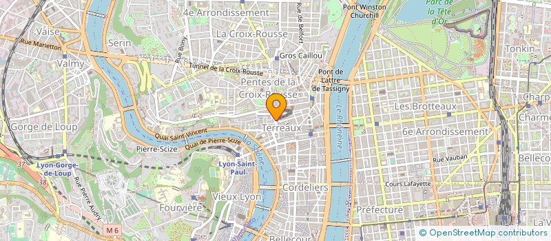 localisation de l'entreprise LEA THER à LYON