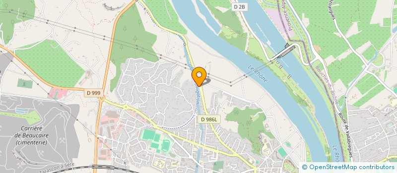 localisation de l'entreprise LEA TLMF  JONQUIERES-SAINT-VINCENT