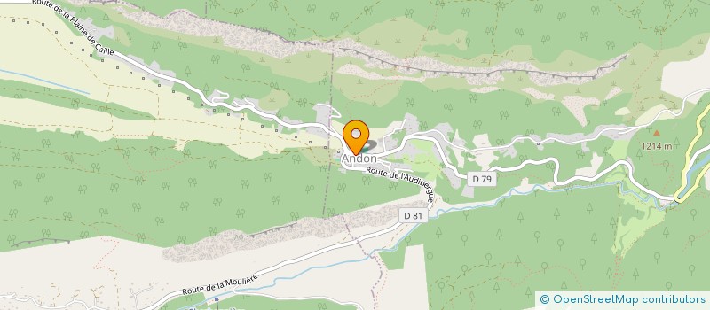 localisation de l'entreprise LEACM à ANDON