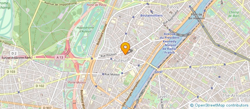 localisation de l'entreprise LEACOM  PARIS